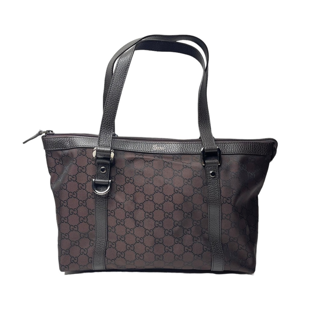 Gucci | Vintage Brown GG Abbey Shoulder Tote Bag
